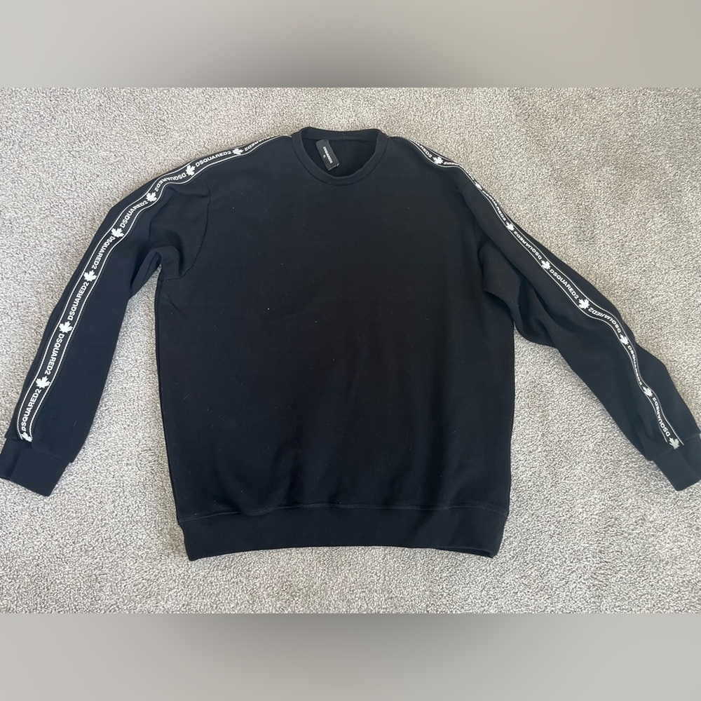 Black DSQUARED2 sweatshirt,Size XL
